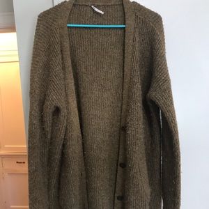 Free People Brown Cardigan
